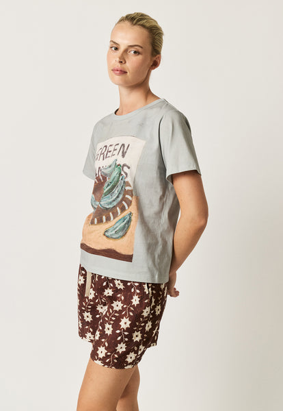 Apollo Tee - Green Bananas | Nancybird