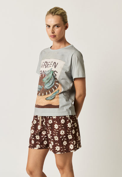 Apollo Tee - Green Bananas | Nancybird