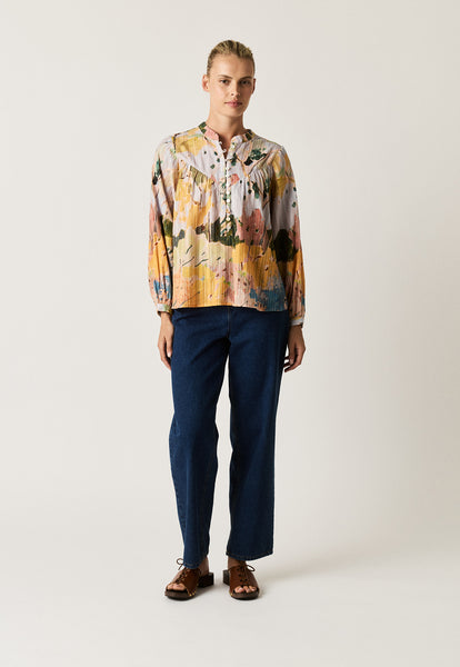 Sierra Blouse Long Sleeve - Sunny Clearing | Nancybird