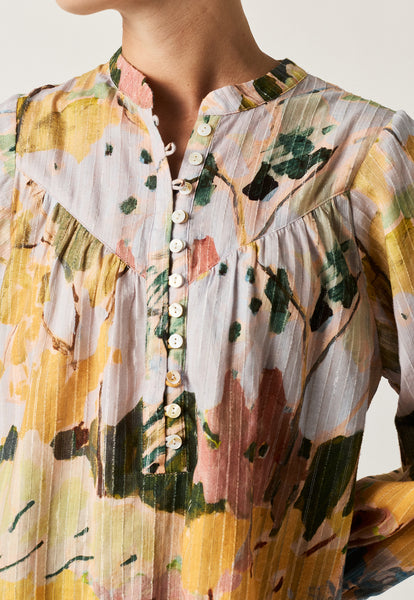 Sierra Blouse Long Sleeve - Sunny Clearing | Nancybird