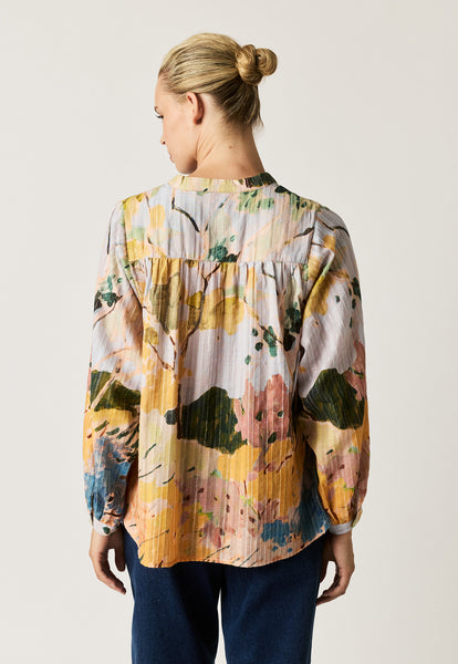 Sierra Blouse Long Sleeve - Sunny Clearing | Nancybird