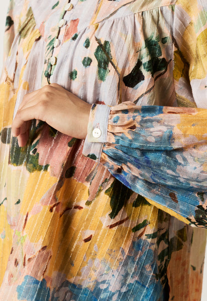 Sierra Blouse Long Sleeve - Sunny Clearing | Nancybird