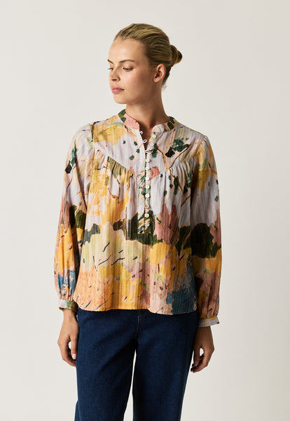 Sierra Blouse Long Sleeve - Sunny Clearing | Nancybird