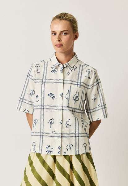 Summer Shirt - Arreth Embroidered | Nancybird
