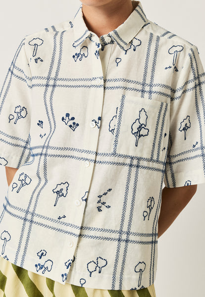 Summer Shirt - Arreth Embroidered | Nancybird
