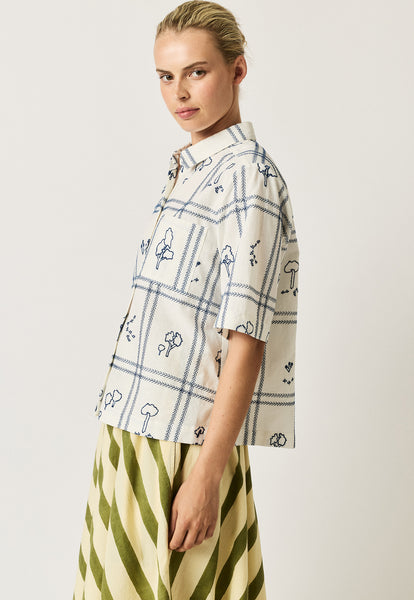 Summer Shirt - Arreth Embroidered | Nancybird