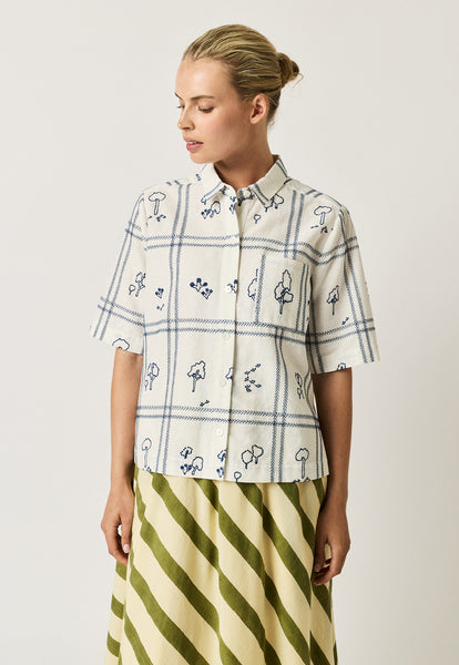 Summer Shirt - Arreth Embroidered | Nancybird