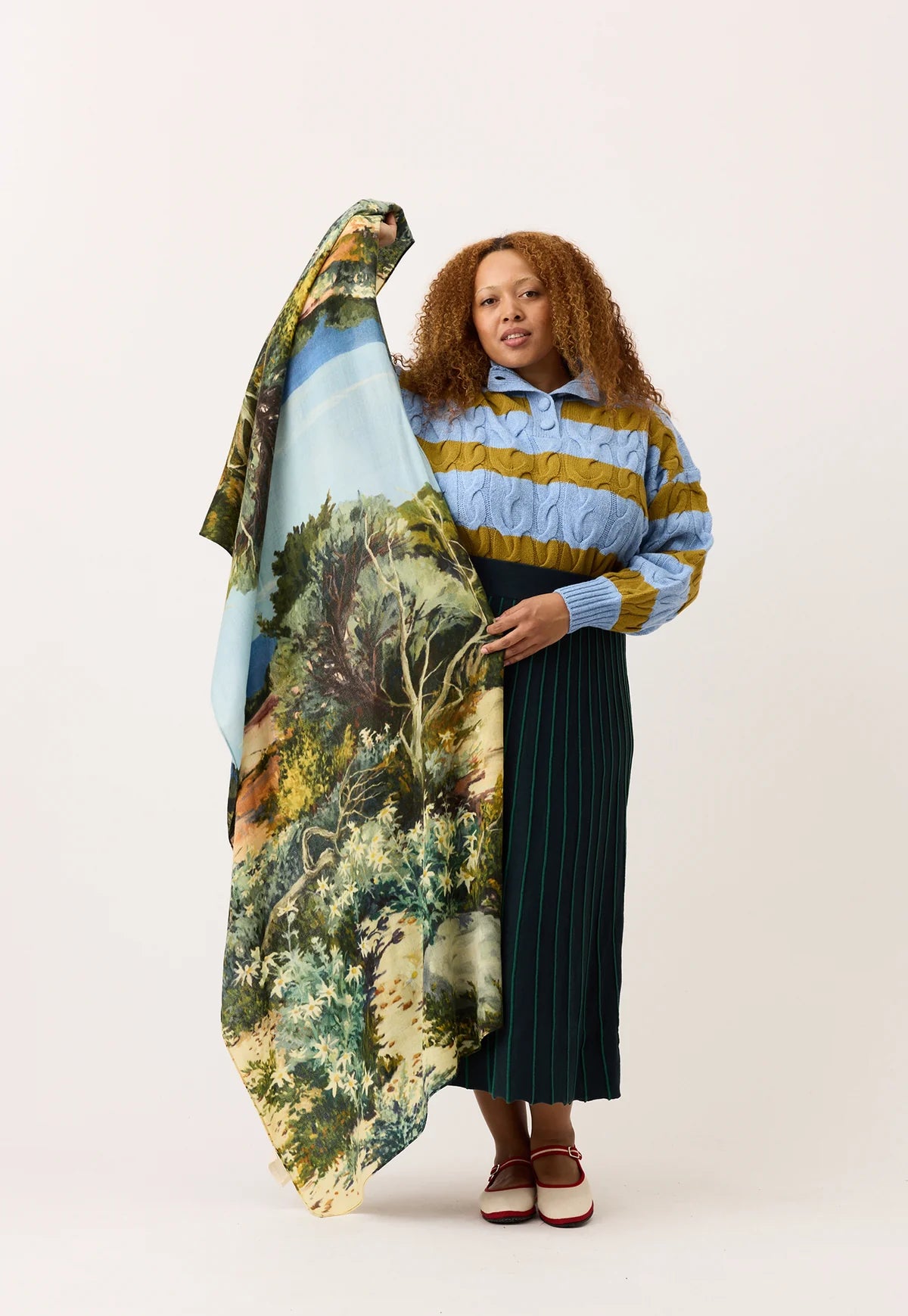 Wool Scarf | Nancybird | Flannel Flower