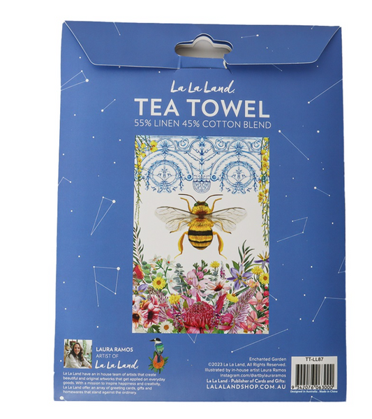 Tea Towel - Enchanted Garden | La La Land