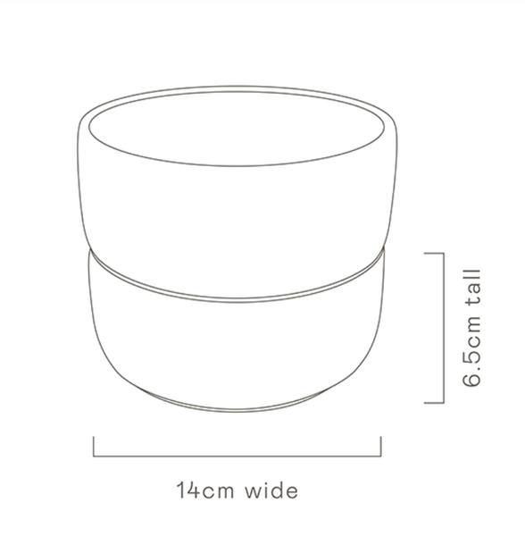 Sunny Day Stackable Bowls Set x 2 - Green Nasturtium | Angus & Celeste