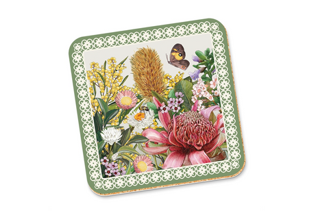 Corky Coaster Botanical Blooms | La La Land