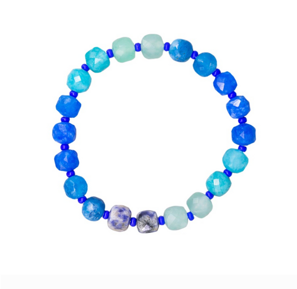 Ocean Waves Stone Bracelet | Tiger Tree