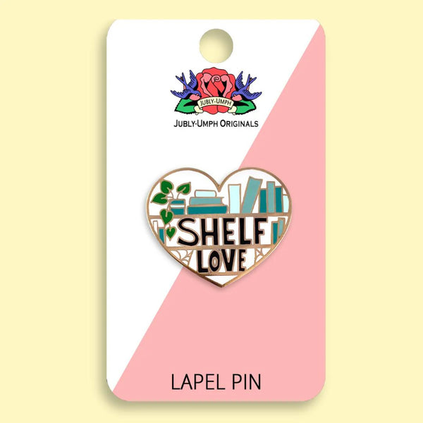 Shelf Love Lapel Pin | Jubly-Umph