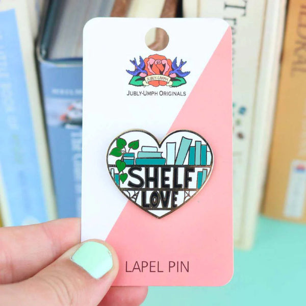 Shelf Love Lapel Pin | Jubly-Umph