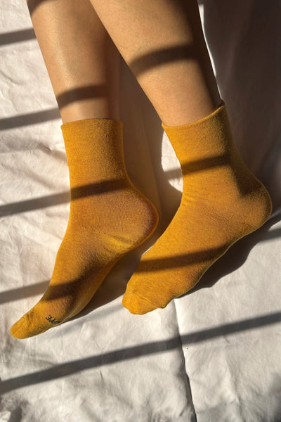Sneaker Socks - Marigold | Le Bon Shoppe