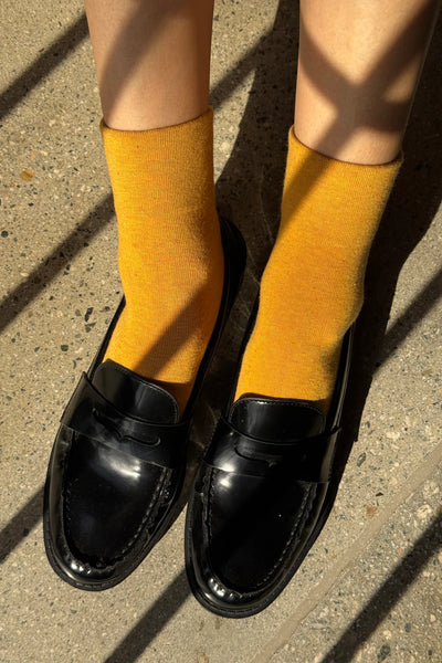 Sneaker Socks - Marigold | Le Bon Shoppe