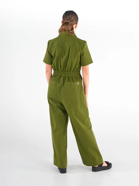 Stella Jumpsuit - Matcha Green | Madge Goods