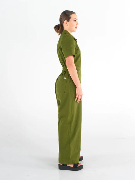 Stella Jumpsuit - Matcha Green | Madge Goods