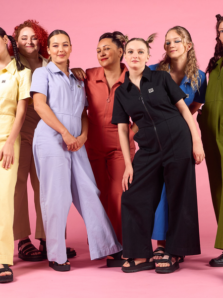 Stella Jumpsuit - Liquorice Black | Madge Goods