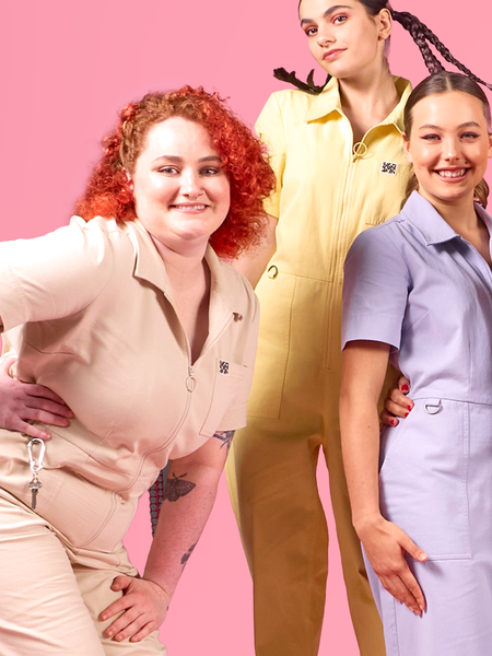 Stella Jumpsuit - Periwinkle Purple | Madge Goods