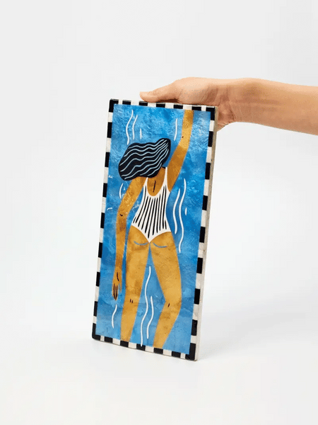 BEACH DAY WALL ART SWIM | Jones & Co