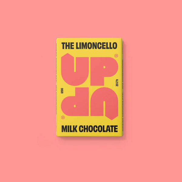 UP UP Limoncello Milk 120G | Up Up Chocolate