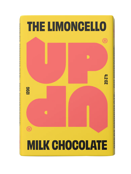 UP UP Limoncello Milk 120G | Up Up Chocolate