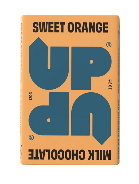 UP UP Sweet Orange Milk 120G | Up Up Chocolate