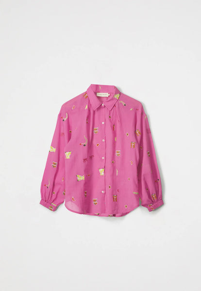 Elena Shirt | Nancybird | Garden Party Pink