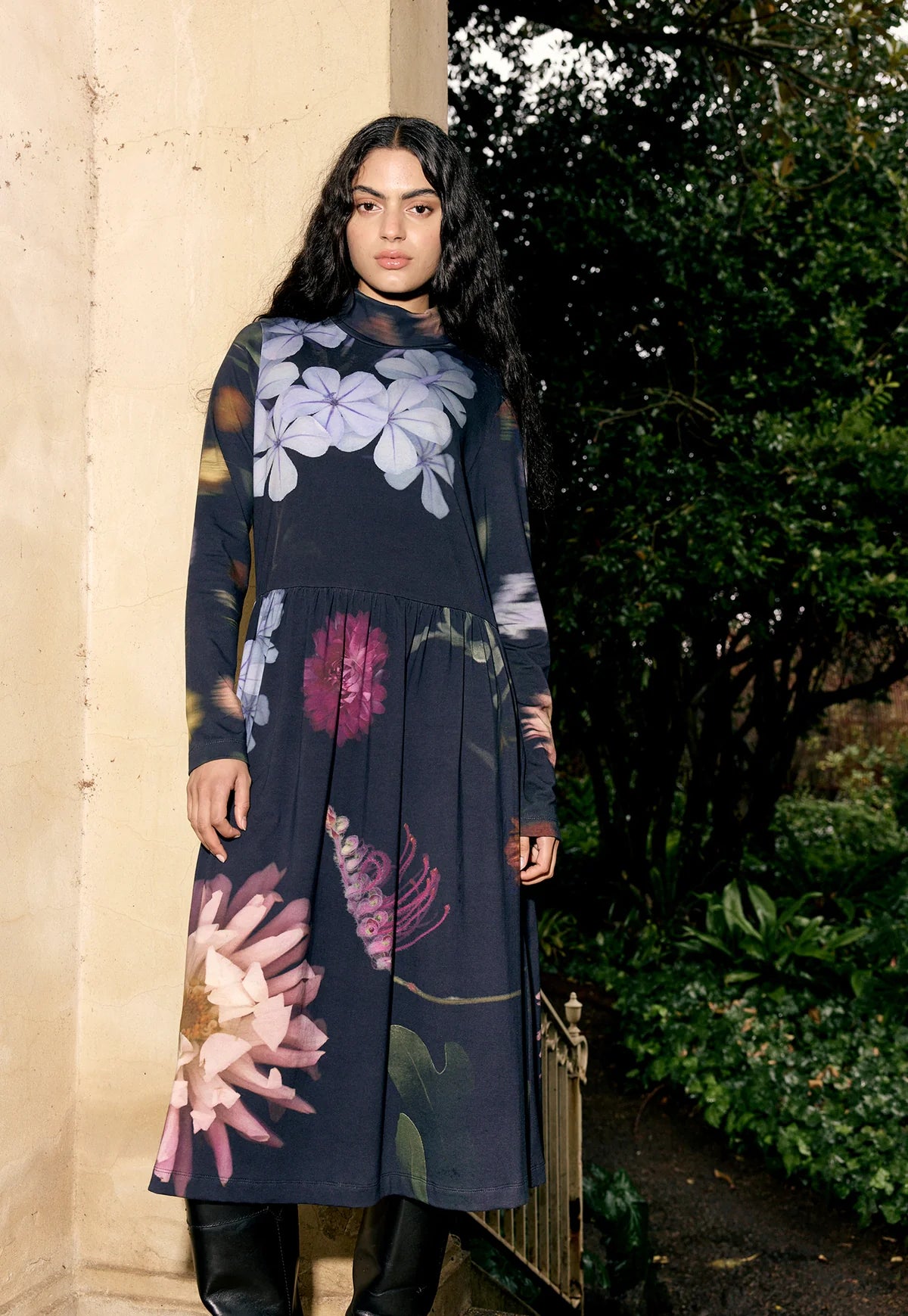Posy Skivvy Dress | Nancybird | Floratone