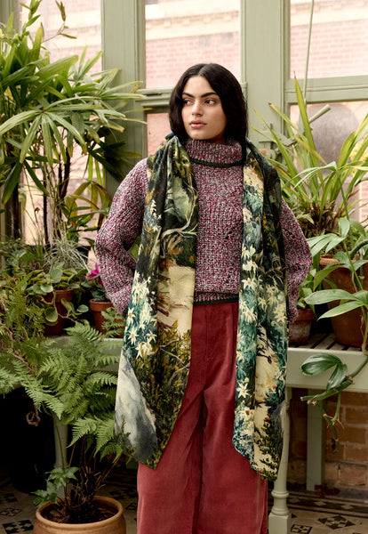 Wool Scarf | Nancybird | Flannel Flower