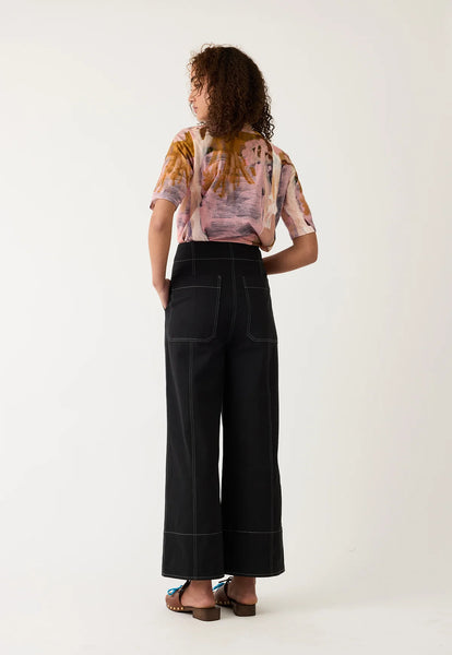 Bodhi Wide Leg Pants - Black | Nancybird