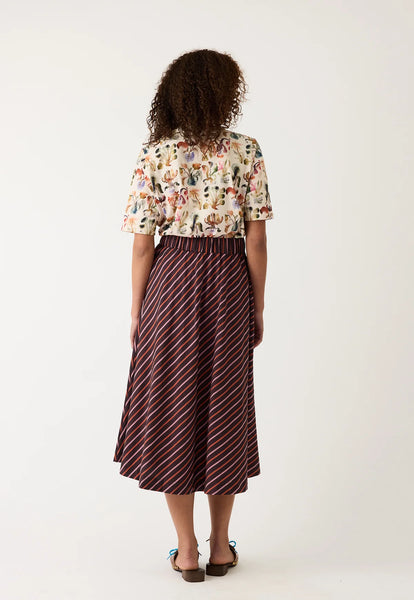 Wave Skirt - Twilight Stripe | Nancybird