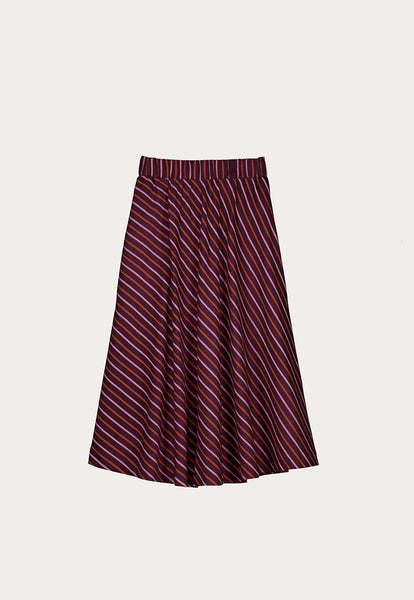 Wave Skirt - Twilight Stripe | Nancybird