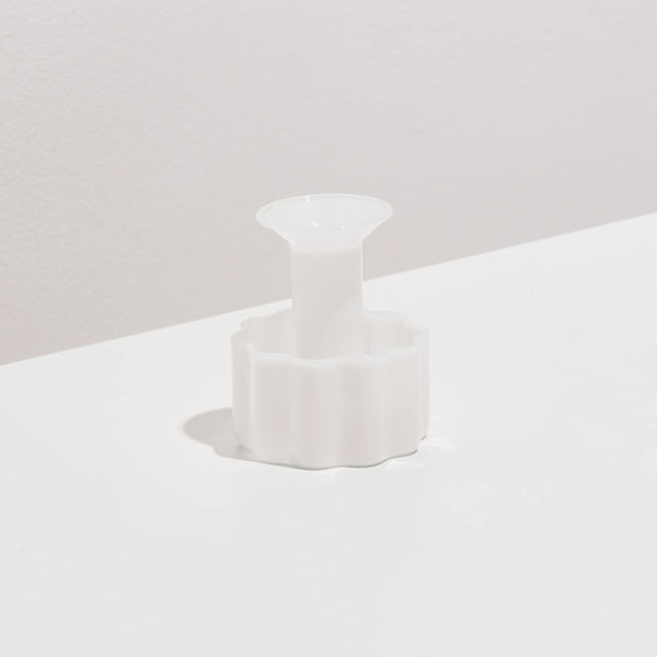 Wave Candle Holder | White | Fazeek