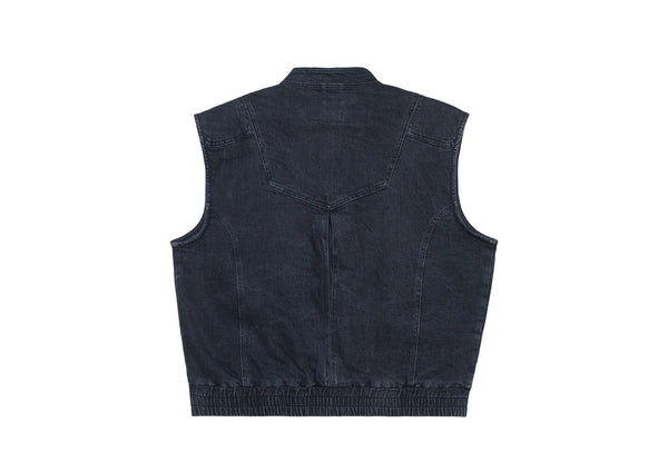 Sleeveless Oversized Juno - Washed Black | Seventy + Mochi