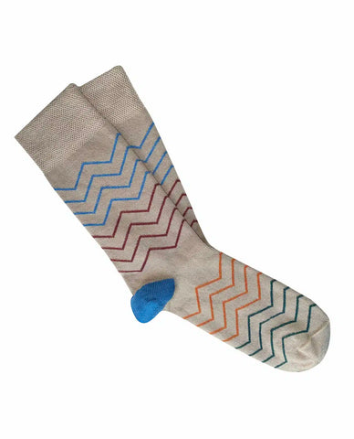 Waves Sand Merino Wool Socks | Tightology