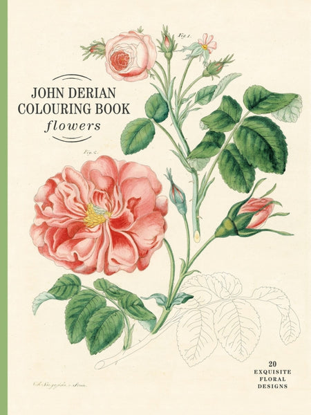 John Derian Colouring Book Flowers By John Derian | Hardie Grant