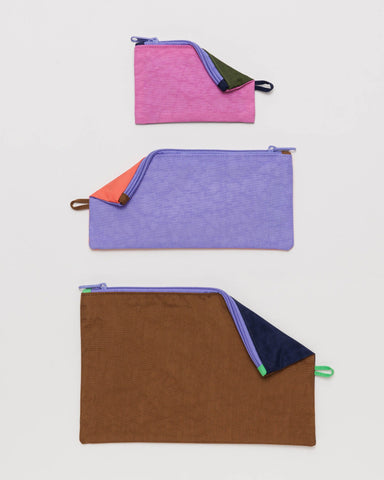 Baggu | Flat Pouch Set | Night Lights