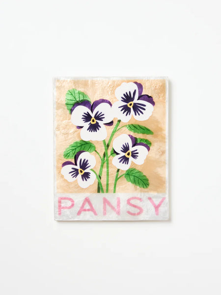 MARKET WALL ART PANSY   | Jones & Co