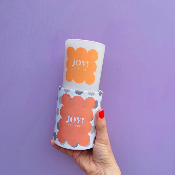 Joy Boxed Votive Candle | Bon Lux