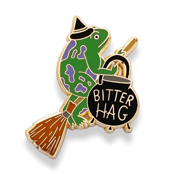 Bitter Hag Lapel Pin | Jubly-Umph