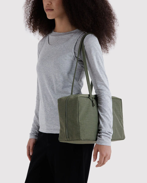 Baggu | Medium Nylon Bowler Bag | Caper