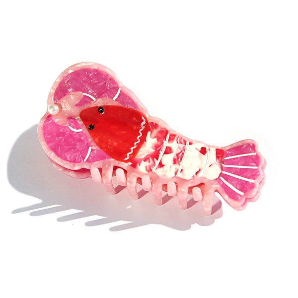Lobster Hair Claw Pink | Kingston Jewellery