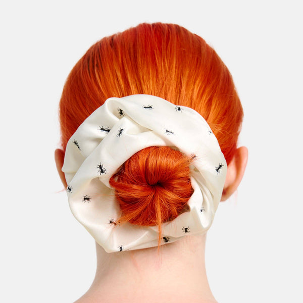 Silk Scrunchie in Large Ants | Chunks