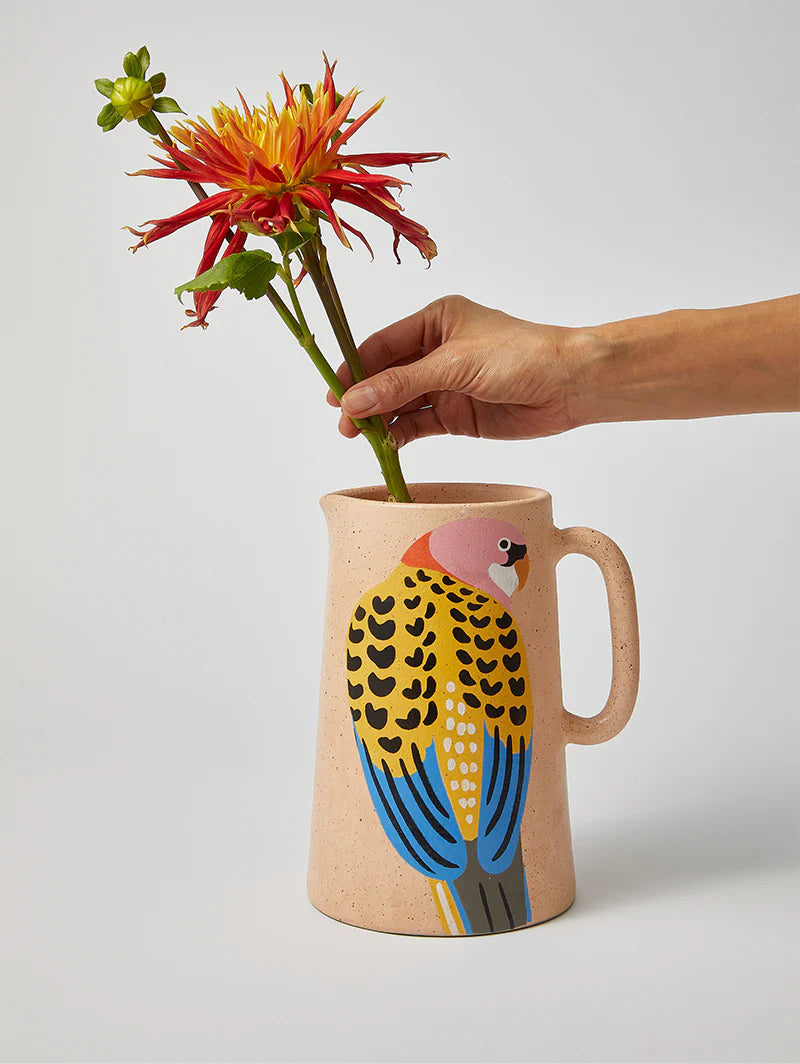 AERIAL ROSELLA JUG | Jones and Co