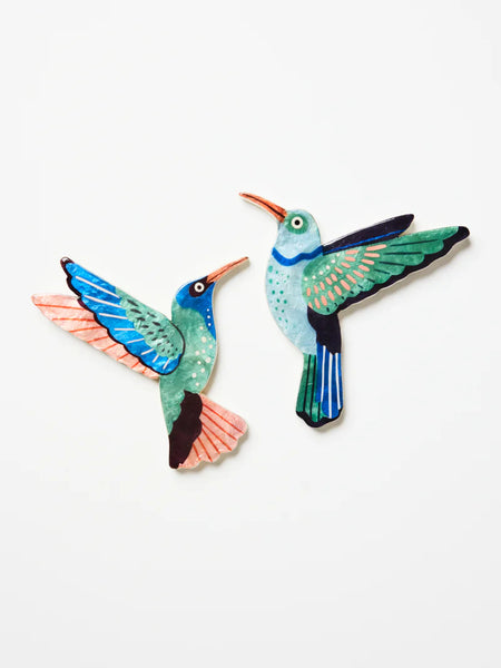 CANOPY HUMMINGBIRD WALL ART SET | Jones & Co