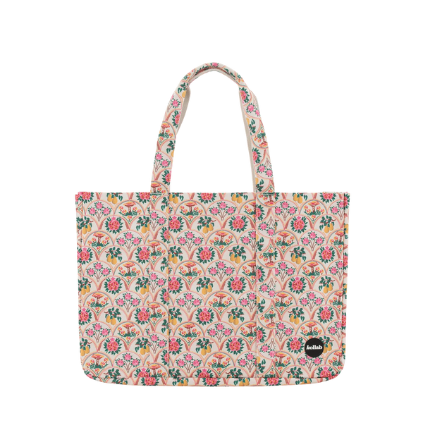 KOLLAB | Carryall Cargo Bag | Needlepoint Garden