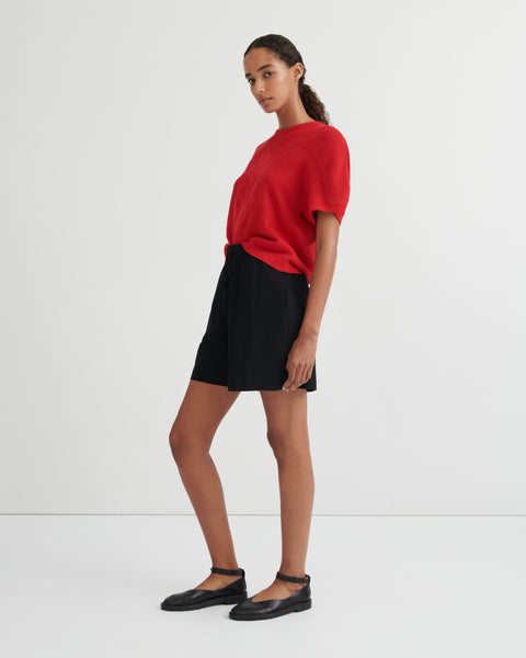 ARIEL TOP - Poppy Red | Kowtow