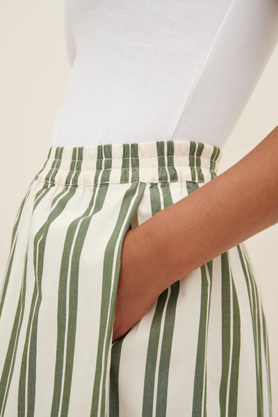 Athena Pant | Kowtow | Forest Stripe